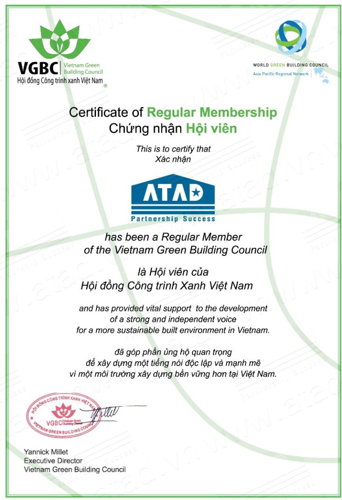 ATAD has been a member of VGBC