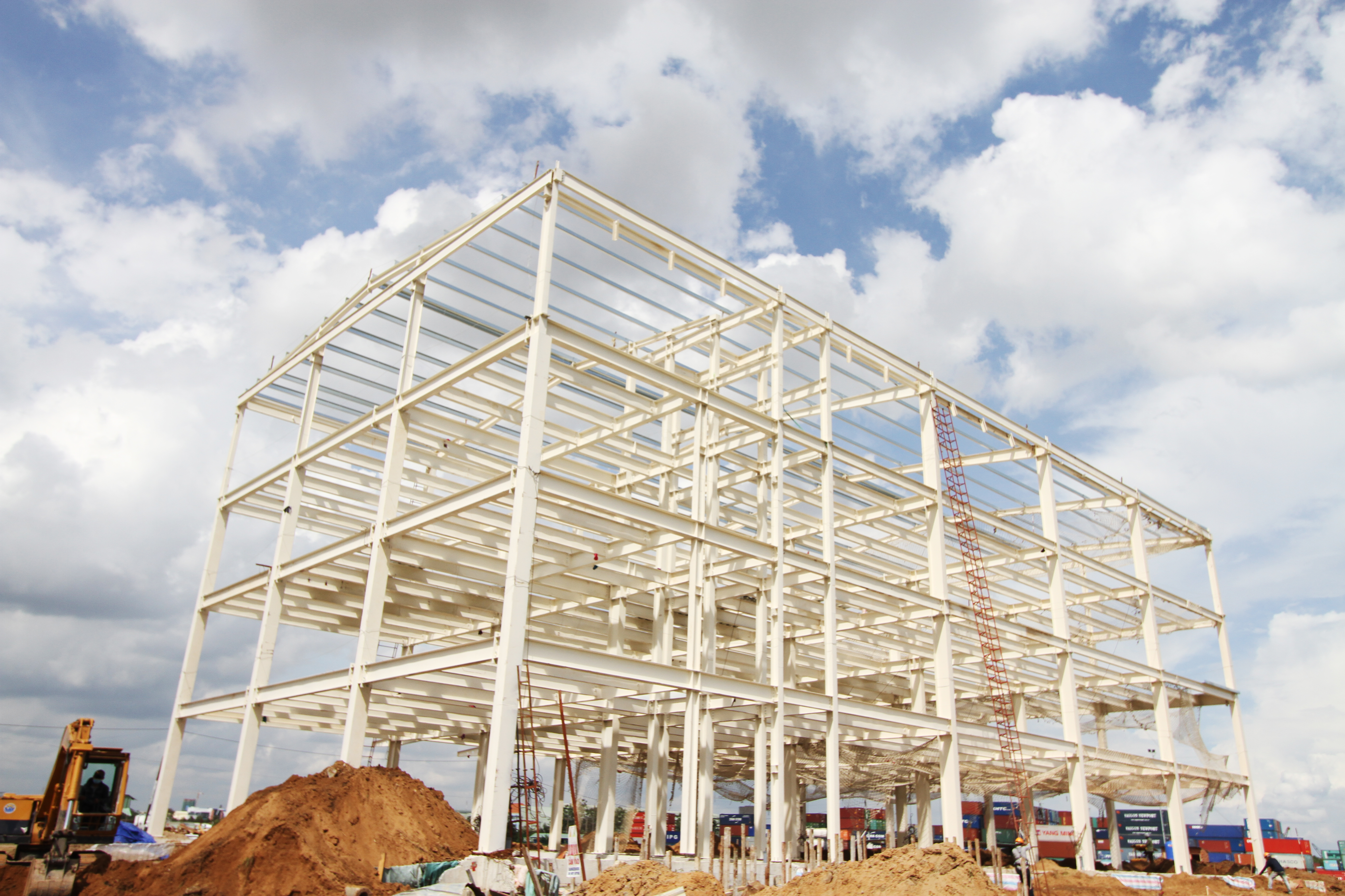 The optimal solution for commercial buildings Steel structure