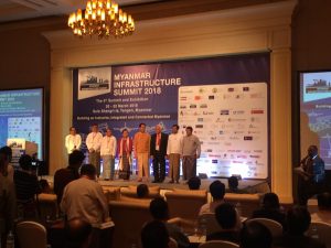 Lễ khai mạc hội nghị thượng đỉnh Cơ sở hạ tầng Myanmar 2018
