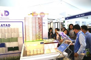 Visitors learned about ATAD's product