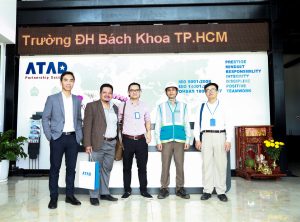 Đại diện ATAD và các thầy trường Bách Khoa