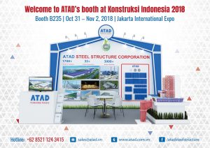 ATAD booth at the Konstruksi Indonesia 2018