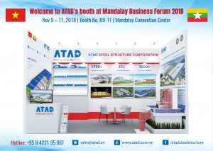 Welcome to visit ATAD’s booth at Mandalay Business Forum 2018