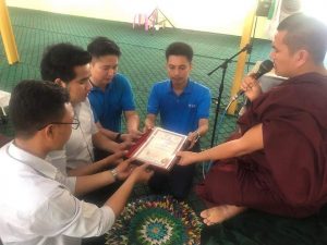 ATAD Myanmar team presented gifts to underprivileged children and the elderly 2