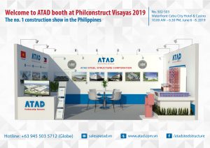Chào mừng đến booth của Philconstruct Visayas 2019