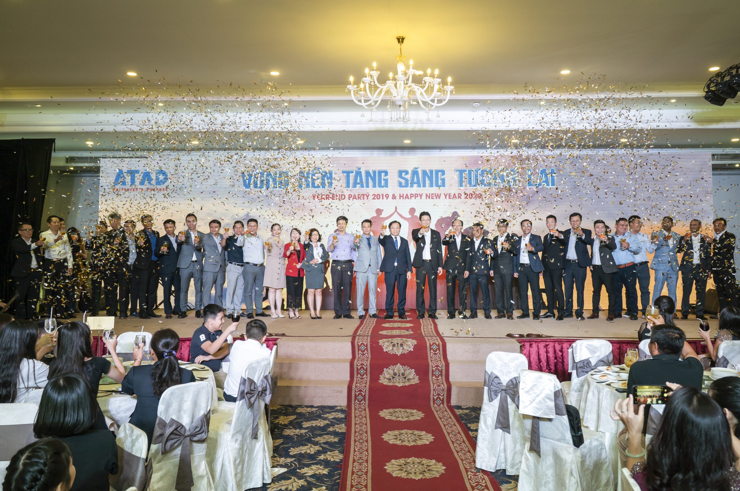 Emotional outburst with ATAD Year-end party 2019 “Strong Foundation ...