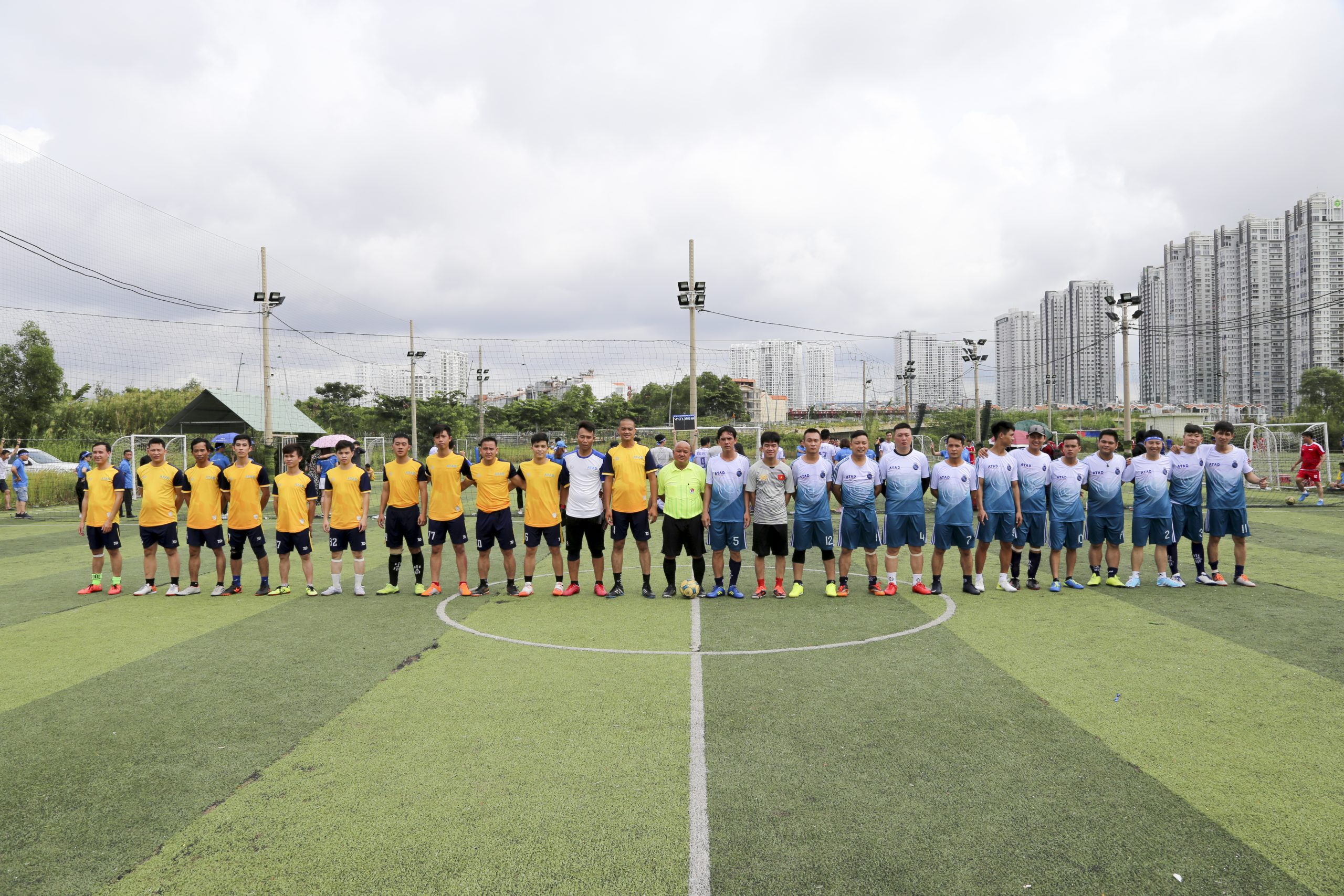 회사 설립 16주년을 맞이하기 위한 ATAD CUP 2020 축구대회