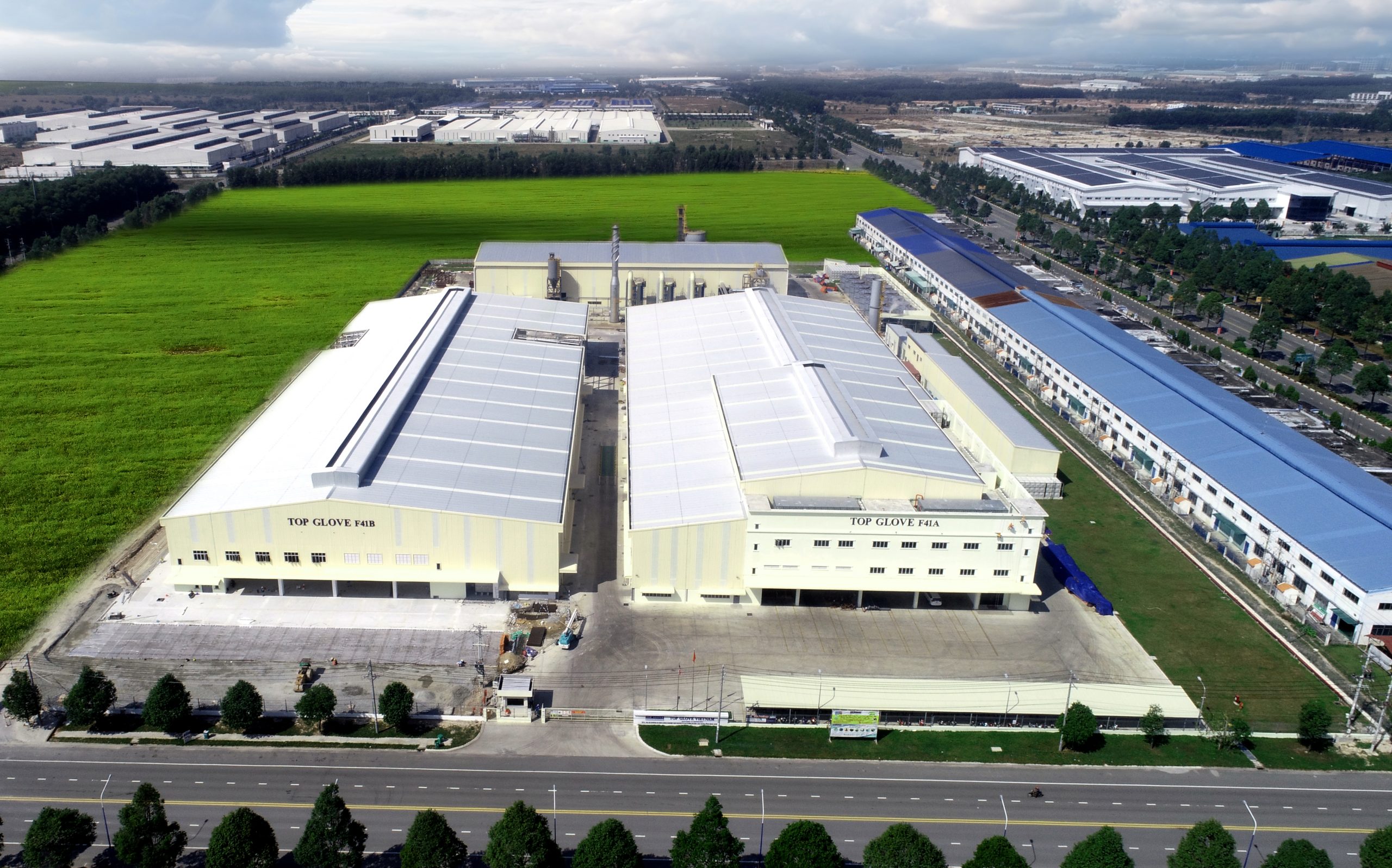 ATAD completed Top Glove factory project – The largest gloves brand manufacturing in the world - ATAD Steel Structure Corporation