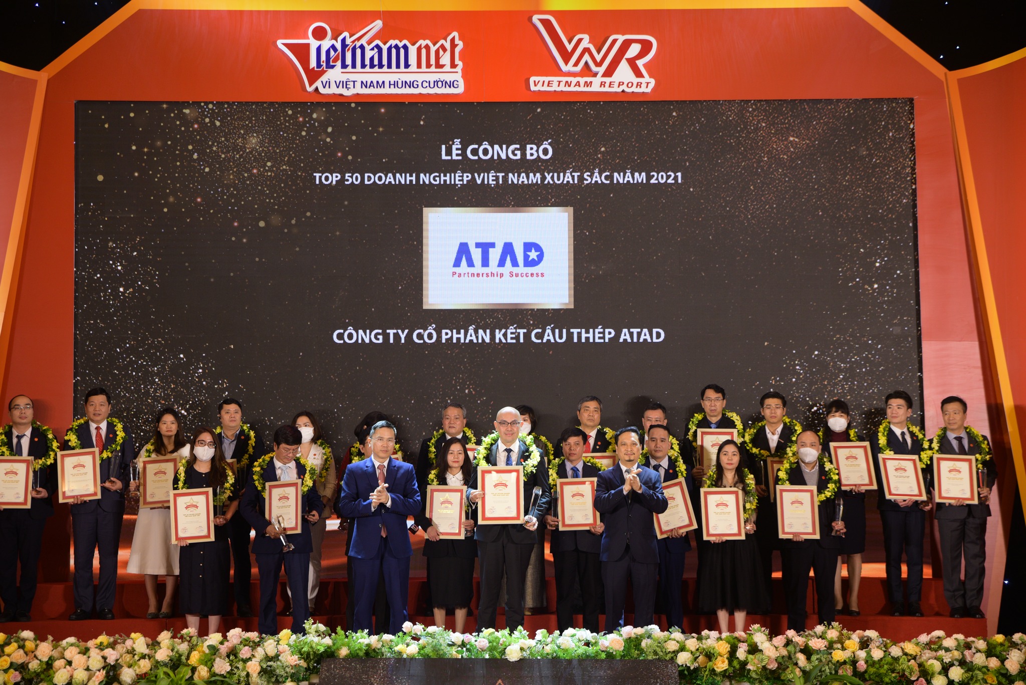 ATAD Continues To Be Listed In Top 500 Largest Enterprises In Vietnam & Top 50 Best Enterprises In Vietnam In 2021