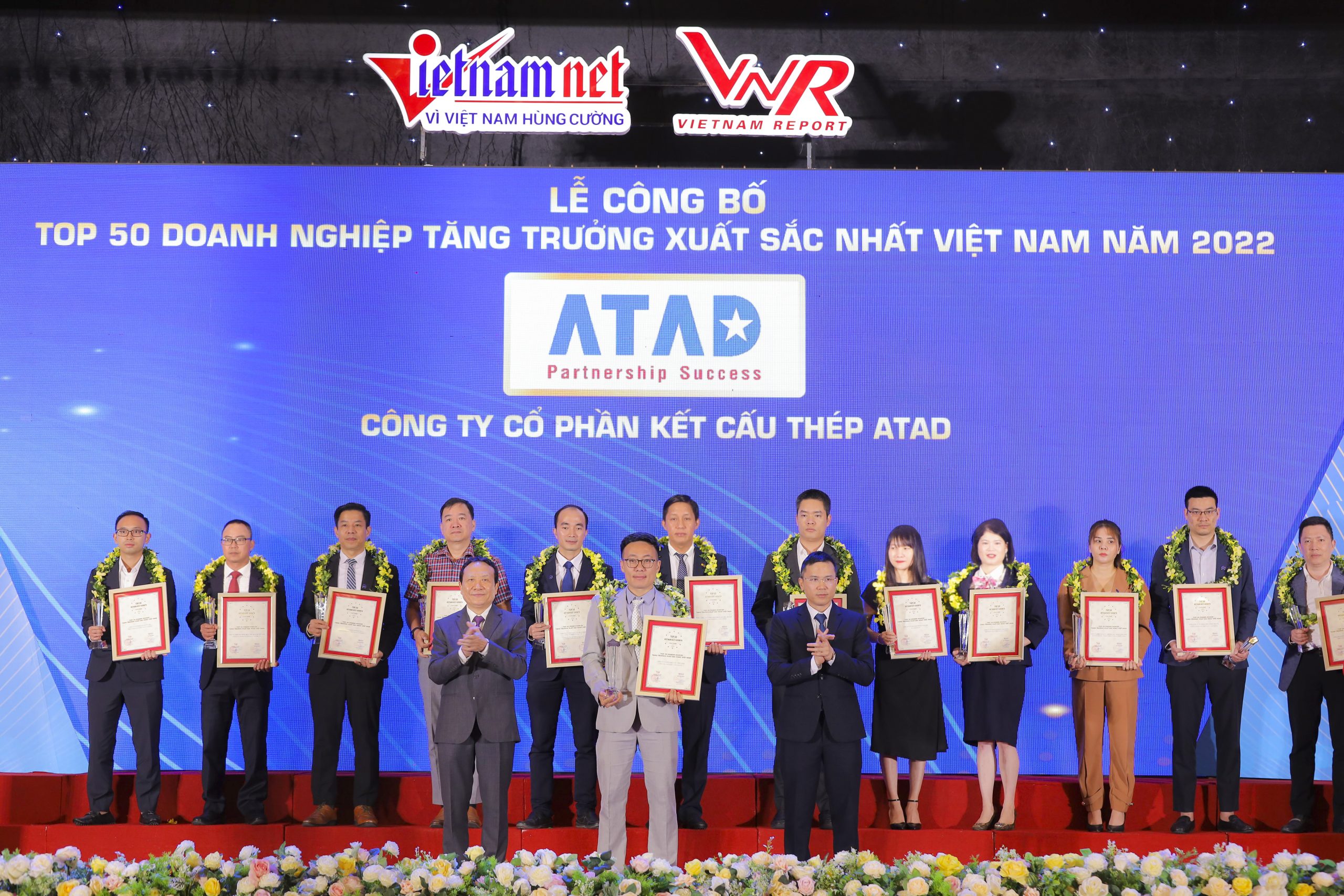 ATAD MARKS 5TH CONSECUTIVE YEAR AMONG TOP 50 VIETNAM BEST GROWTH 1
