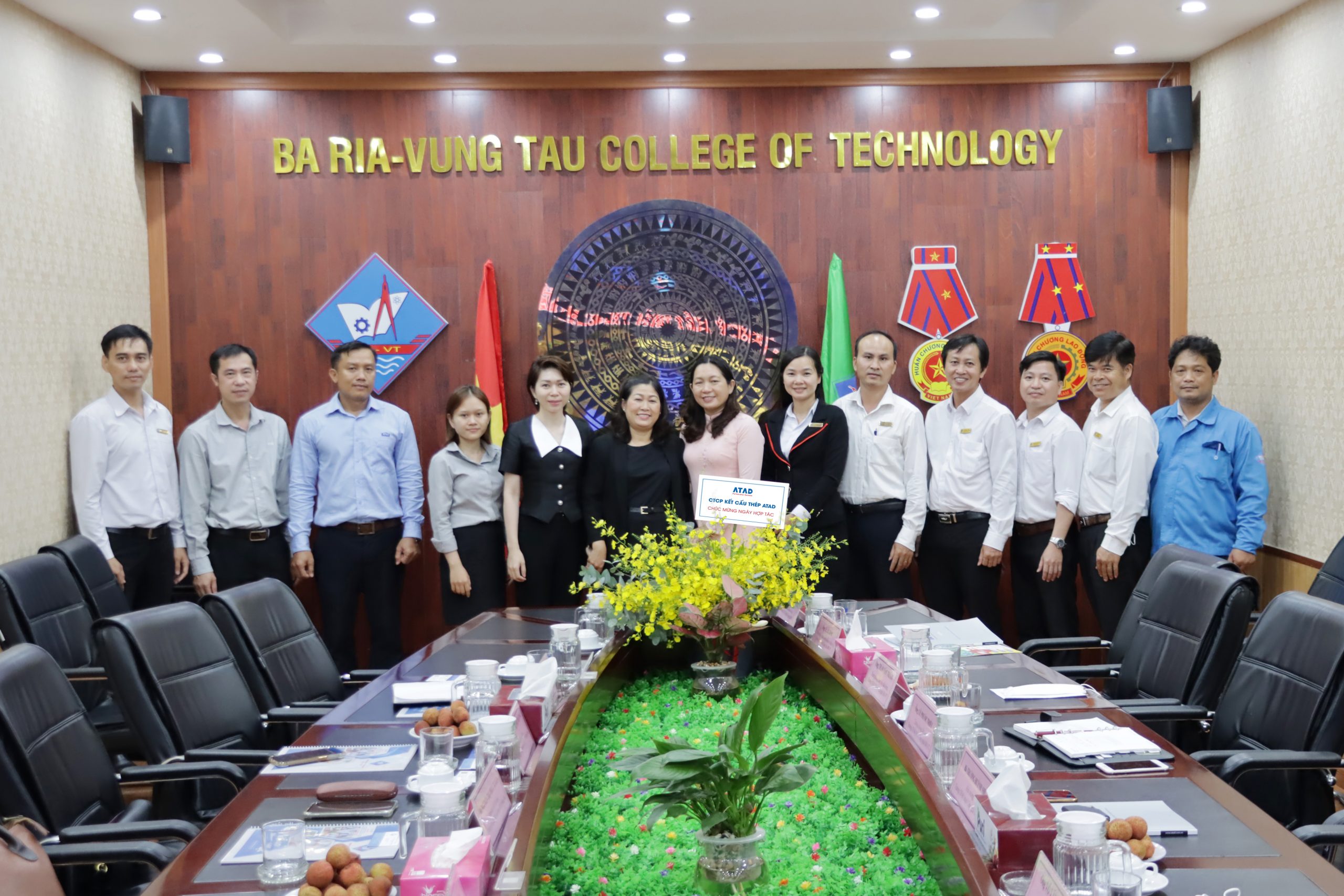 ATAD Signed A Training Cooperation Agreement With Ba Ria - Vung Tau College Of Engineering And Technology 4
