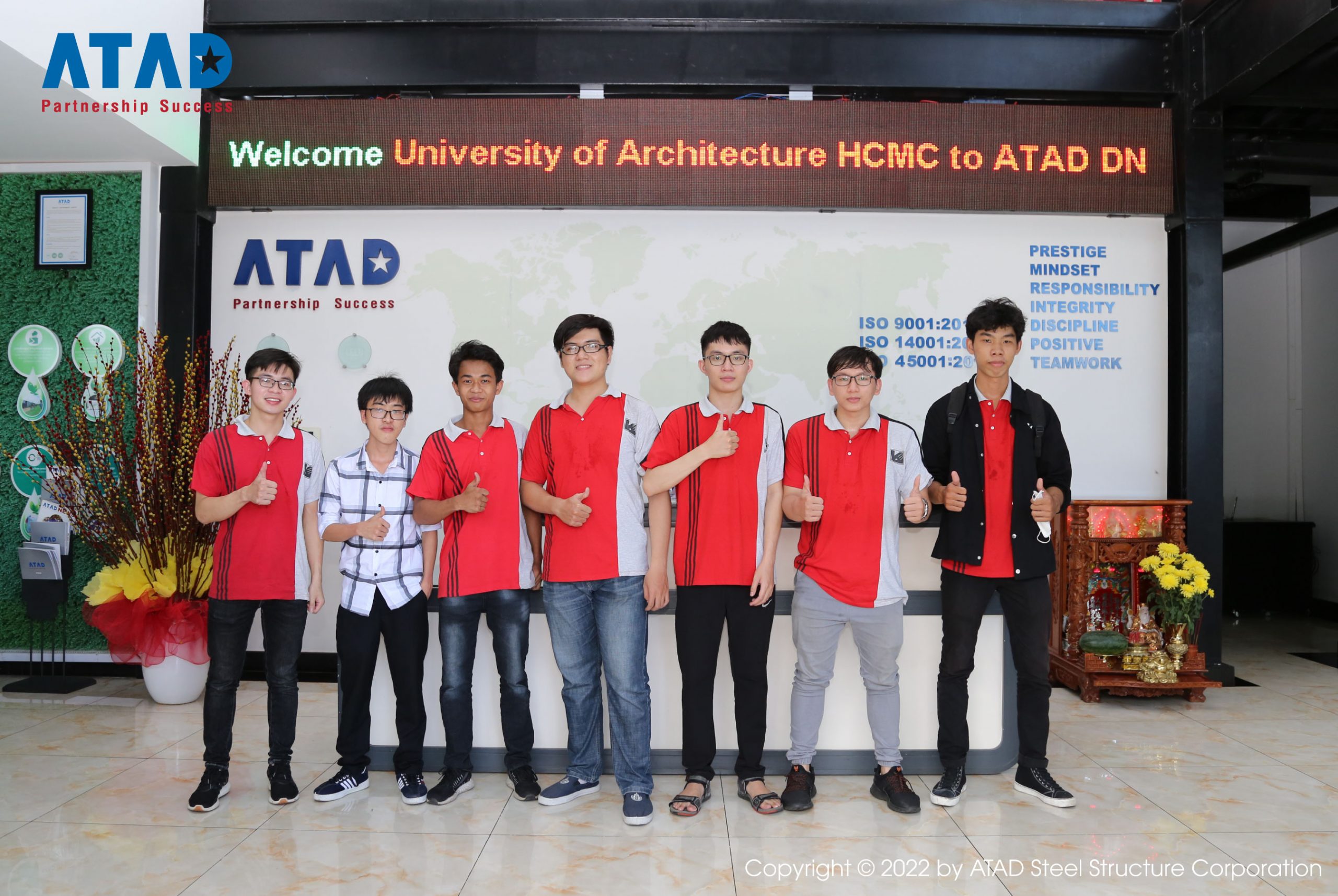 Factory tour to ATAD Dong Nai for Ho Chi Minh City University of Architecture students