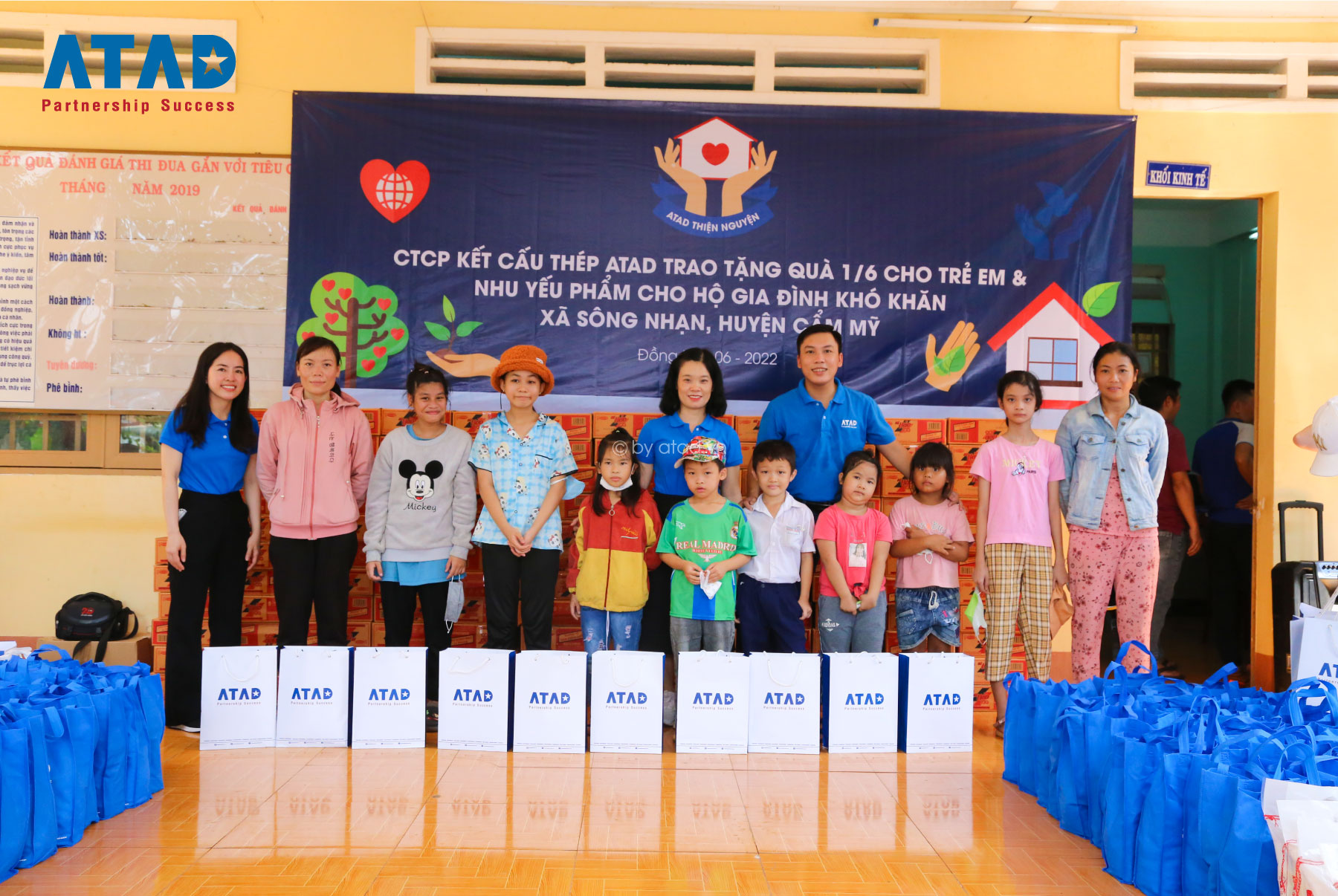 ATAD Presented Gifts For Children On International Children’s Day 1/6 & Necessities For Underprivileged Households Living In Song Nhan Village, Dong Nai Province 1