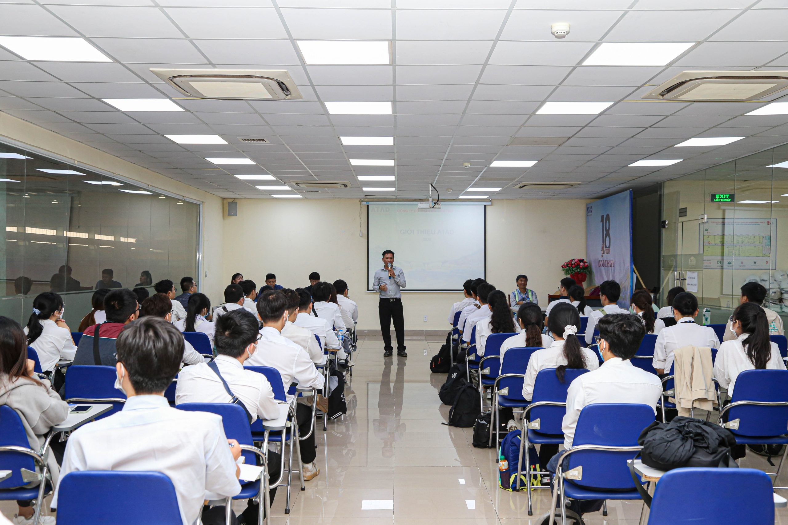 Factory tour to ATAD Dong Nai for Ho Chi Minh City University of Technology students 