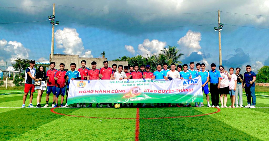 ATAD PARTICIPATED IN DUC HO DISTRICT MINI-FOOTBALL IN 2023