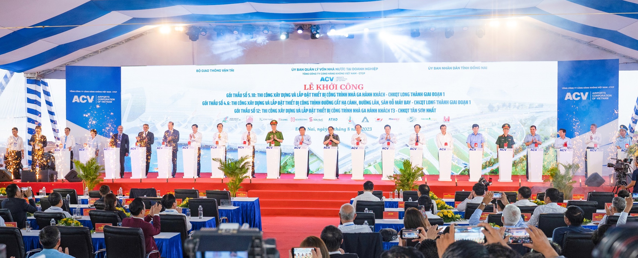 GROUND-BREAKING CEREMONY OF LONG THANH INTERNATIONAL AIRPORT