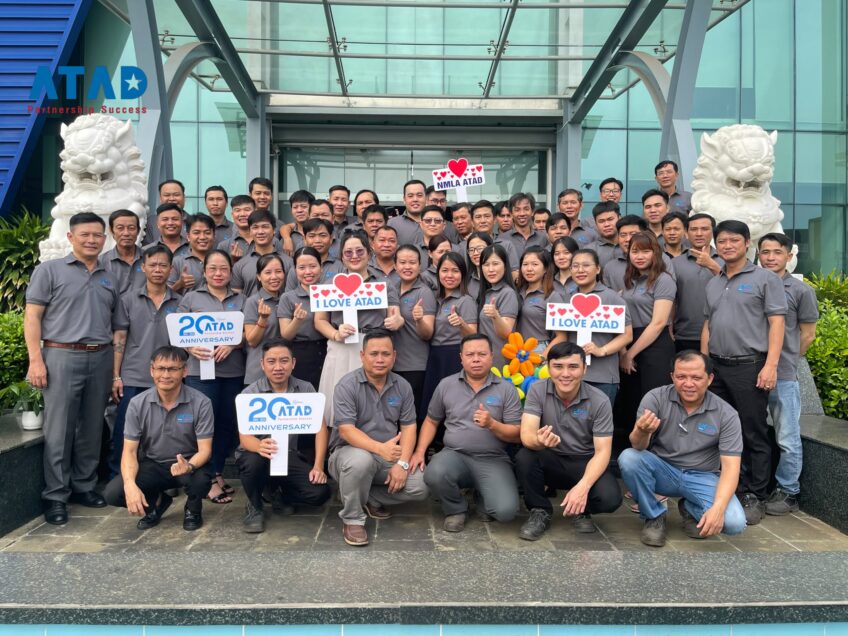 Chương trình có sự tham gia đầy đủ của toàn bộ đội ngũ Cán bộ, công nhân viên ATAD