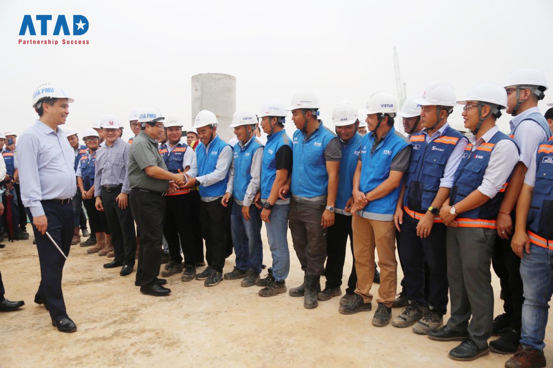 ATAD is the main contractor for the steel structure and roof system of the passenger terminal at Long Thanh International Airport