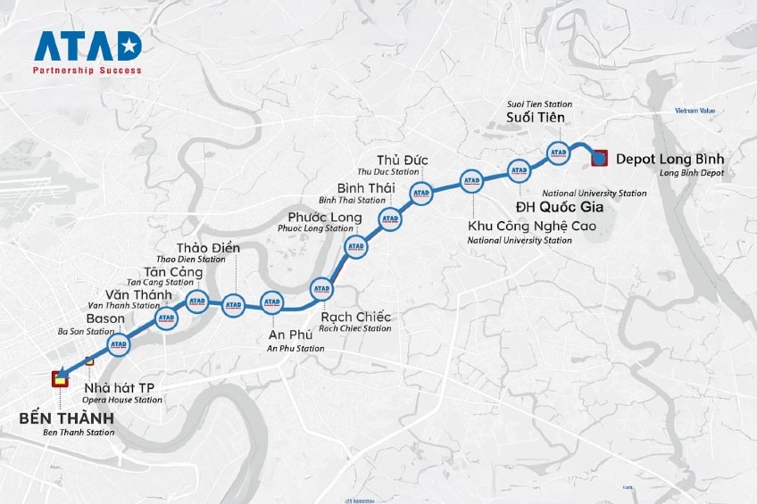 The Inauguration Ceremony of Metro Line 1