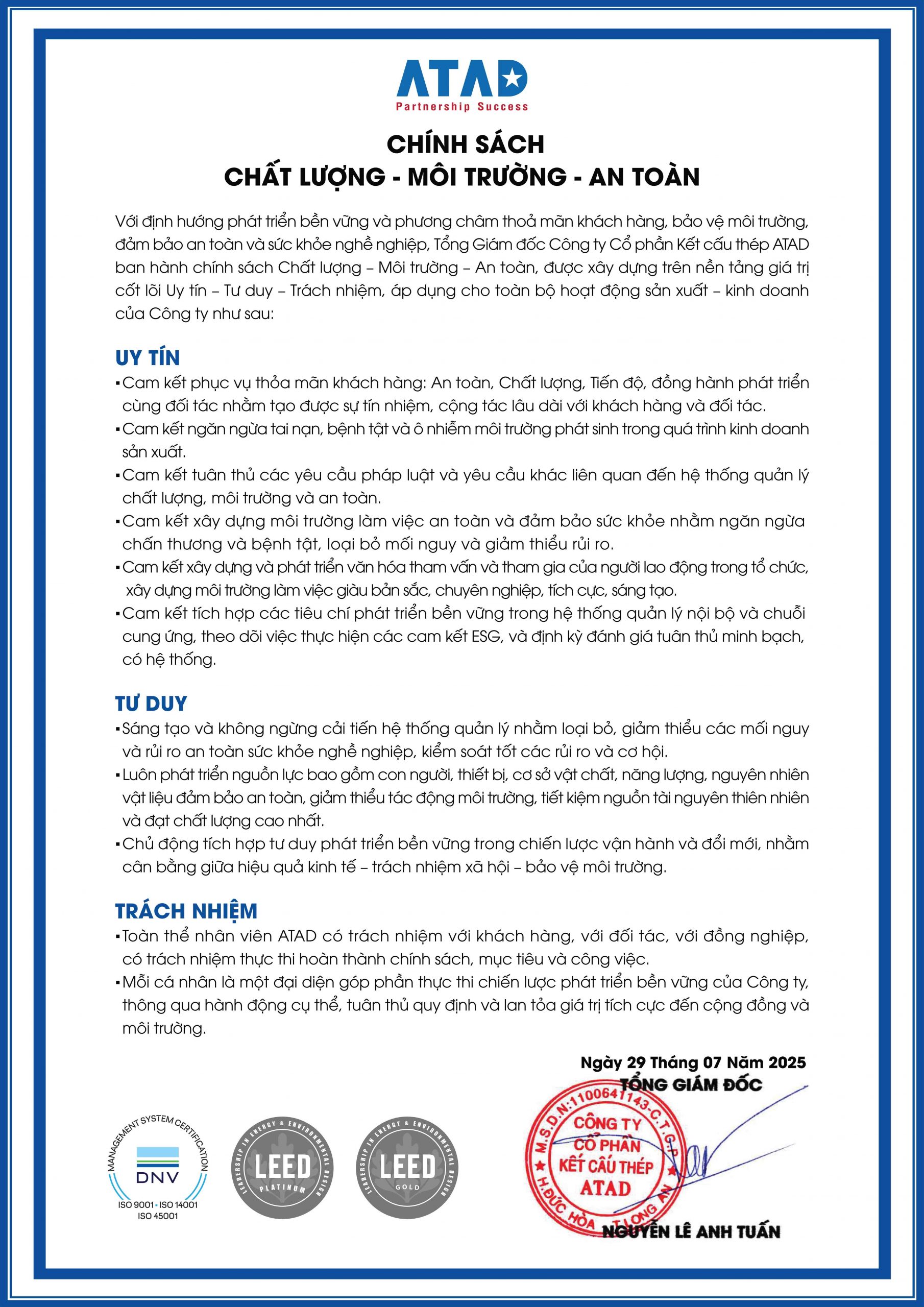 Chinh-sach-chat-luong-moi-truong-an-toan