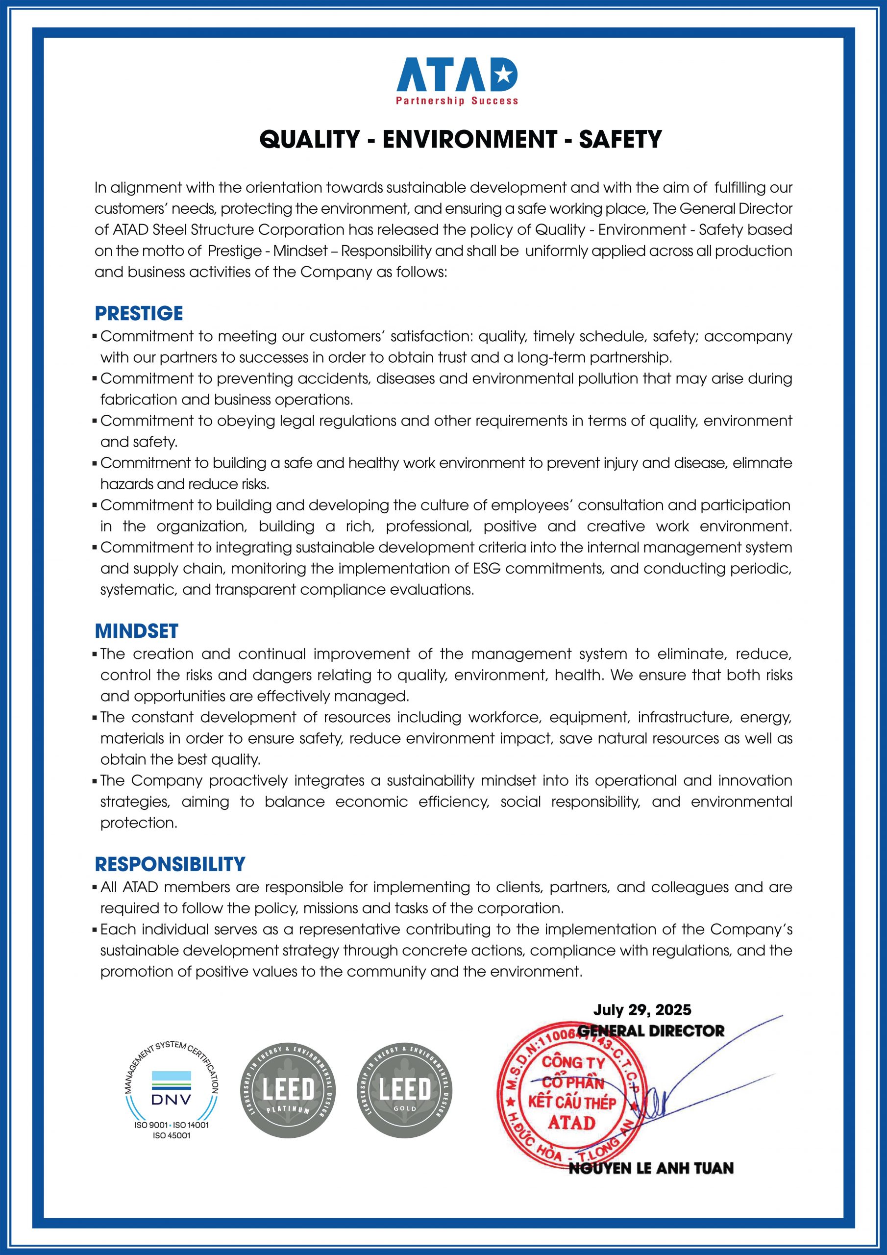 Chinh-sach-chat-luong-moi-truong-an-toan