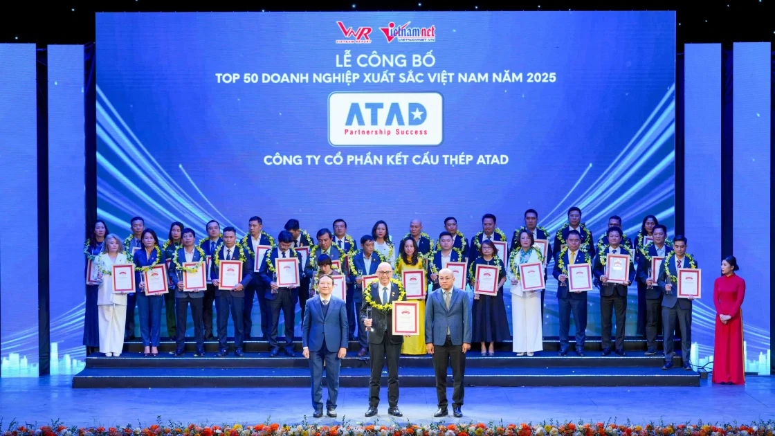 cong-ty-ket-cau-thep-atad-nhan-giai-thuong-top-50-doanh-nghiep-xuat-sac-2025