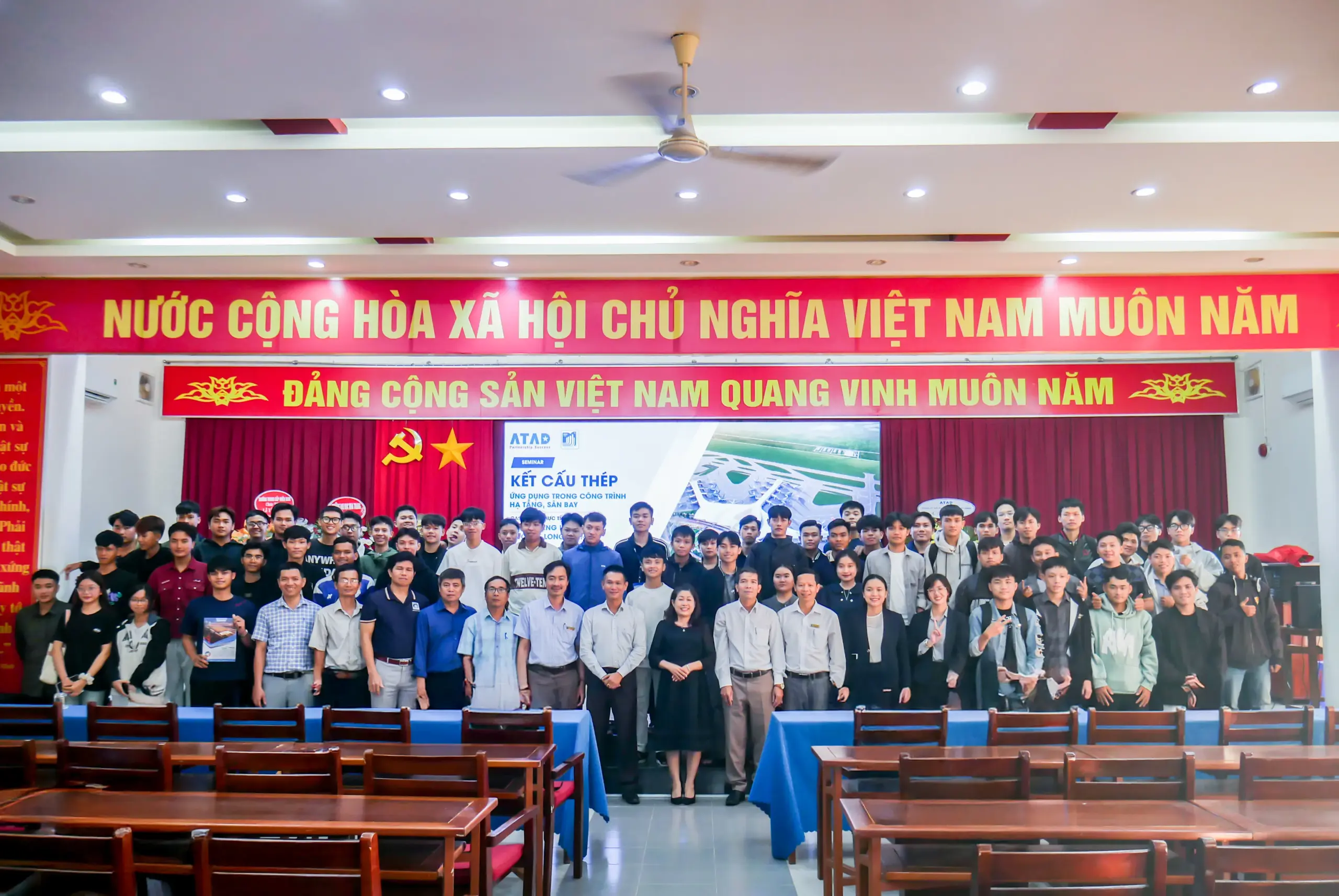 ATAD Collaborates With Mientrung University Of Civil Engineering To Host Steel Structure Seminar