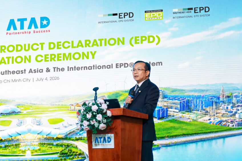 Speaking at the event, Mr. Huynh Ngoc Dong, Chairman of ATAD's Board of Directors, stated that achieving the Environmental Product Declaration (EPD) marks a significant recognition of ATAD's efforts to meet international standards for environmental data transparency and emissions management, while reinforcing the company's commitment to sustainability across its entire value chain, from manufacturing to operations.